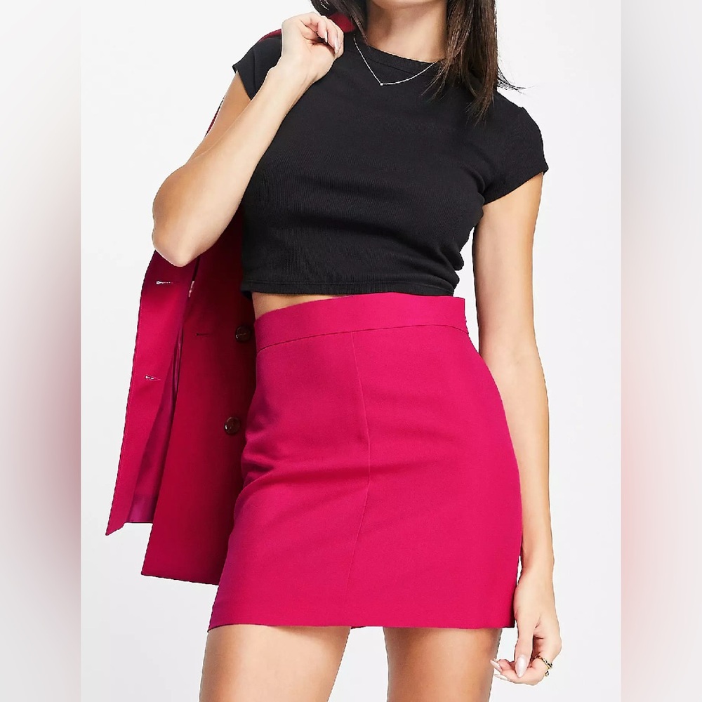 ASOS DESIGN Tailored Suit Miniskirt size 8